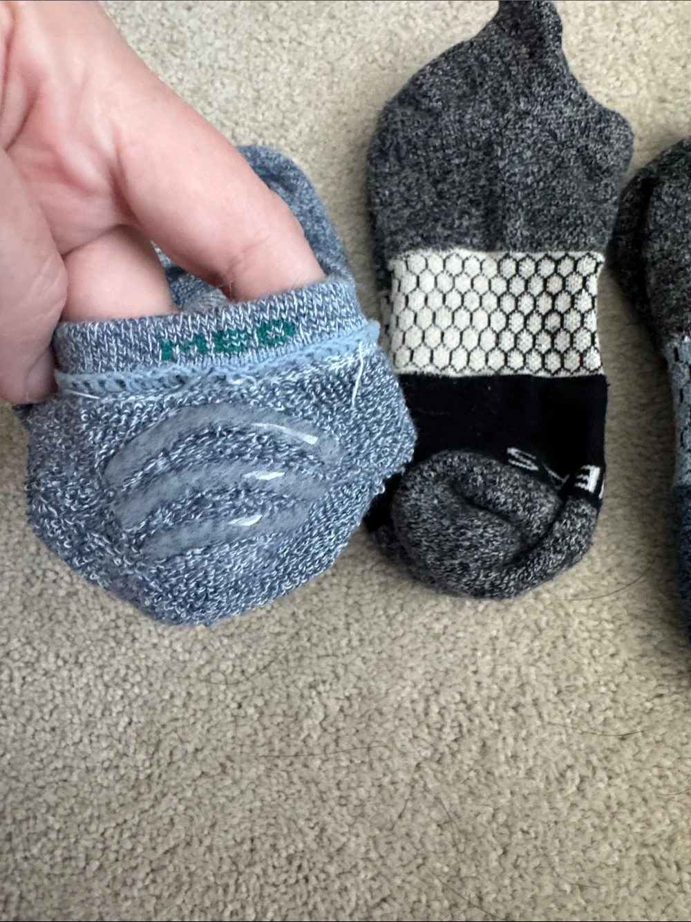Bombas Low-Cut Sock Set - Gray, Blue, Black, White